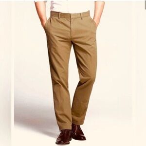 Banana Republic Aiden Stretch Chino Pants Khaki 32x32 Slim Fit